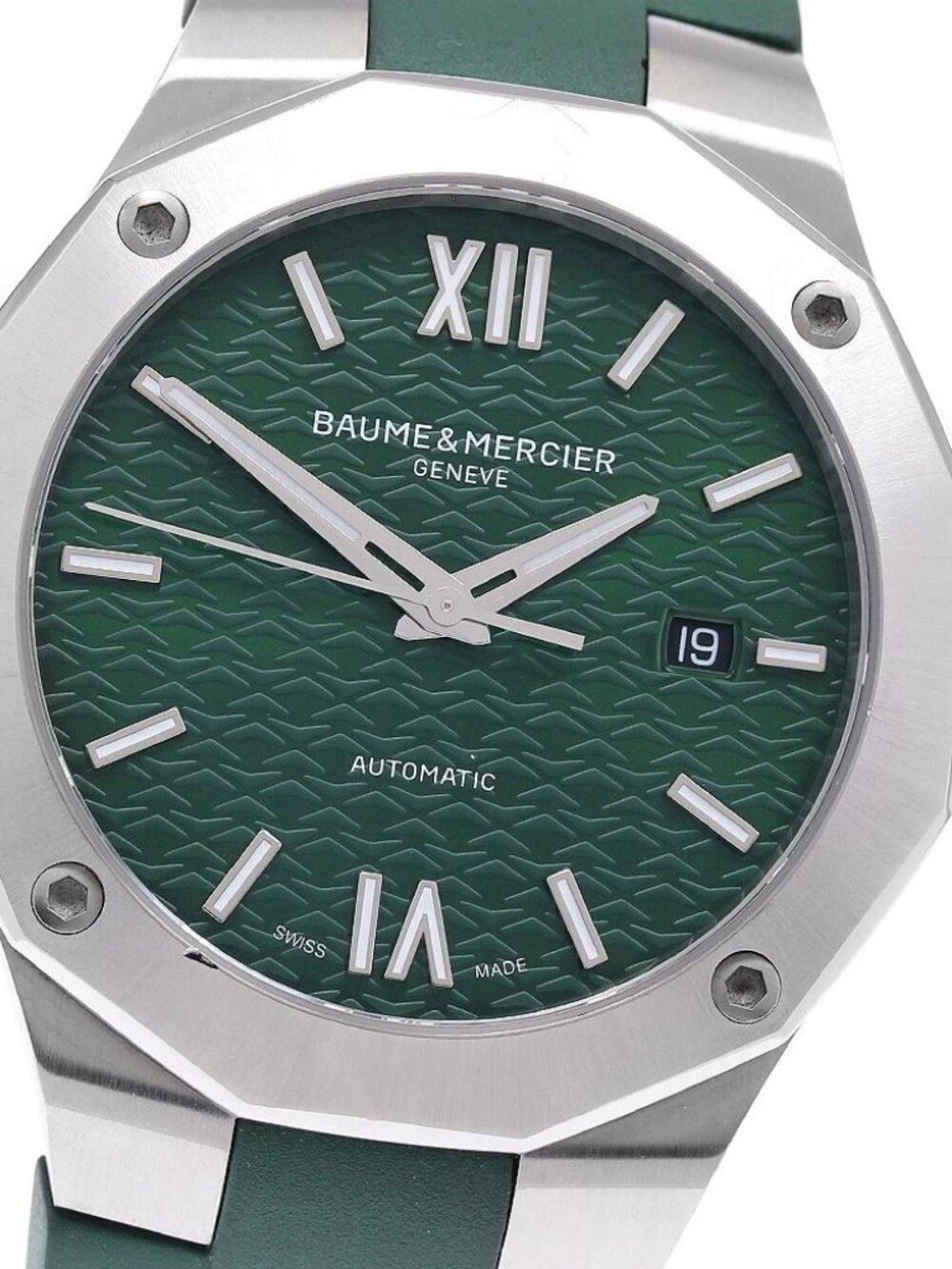Baume & Mercier Riviera M0A10618 Date Geen Dial Automatic Men's Watch_966332